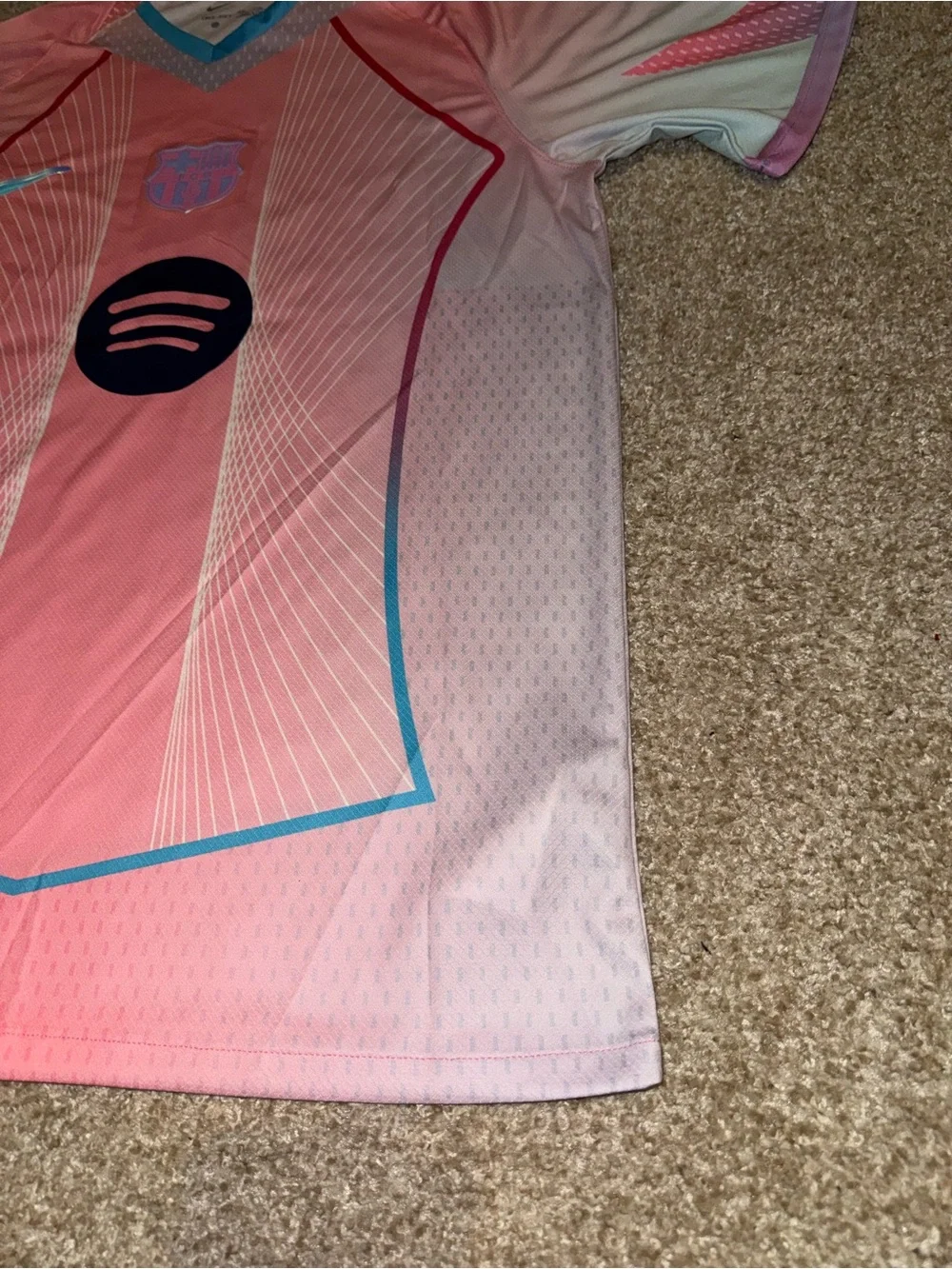 Nike FC Barcelona 2025/2026 Lamine Yamal #10 Special Edition Men’s Soccer Jersey - Picture 8 of 9